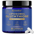 Kenofor Liposomal Glutathione 1155mg Capsules | Antioxidant Supplement with Vitamin C & Resveratrol