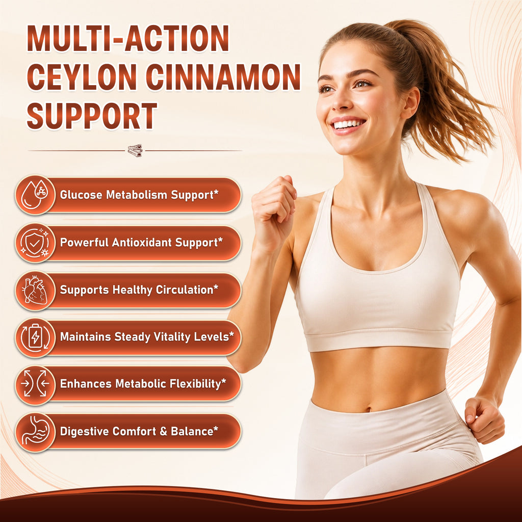 Kenofor® Organic Ceylon Cinnamon 550mg with MCT Oil – High Absorption Softgels for Healthy Blood Sugar, Glucose Metabolism & Heart Support (120 Softgels)
