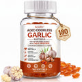 Kenofor® Aged Odorless Garlic 1200mg with CoQ10 Ubiquinol – Advanced Heart Health & Cellular Energy Supplement (180 Softgels)