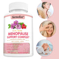 Kenofor® 13-in-1 Menopause Support Complex – Black Cohosh, DIM & Red Clover Capsules for Hormone Balance, Hot Flash Relief & Mood Support (120 Capsules)